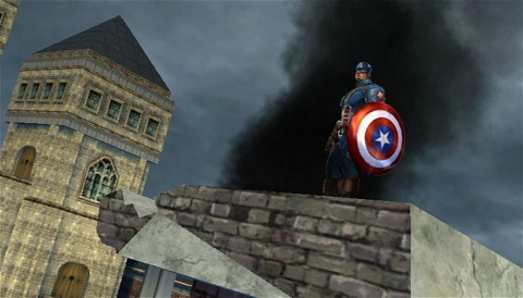 Captain America wii Tower