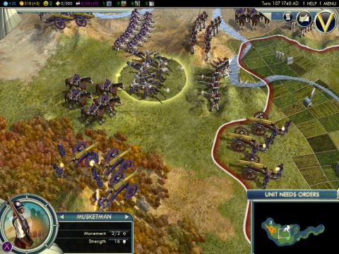 Civilization 5 war Musketman