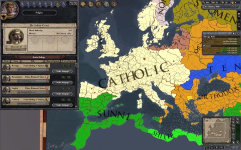 Crusader Kings 2 Europe Catholic Nations