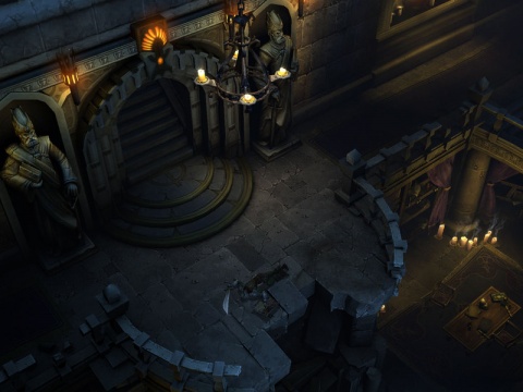Diablo 3 Cathedral Scene