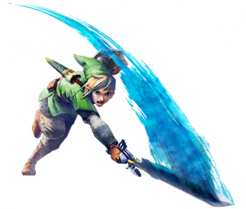 Legend of Zelda Skyward Sword art