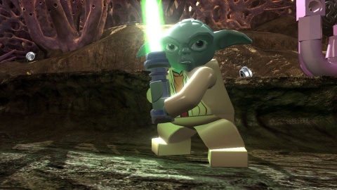 Lego Star Wars 3 Clone Wars Yoda Lightsaber