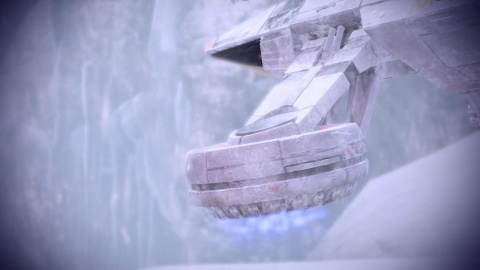 Mass Effect 2 Firewalker Hammerhead Frozen
