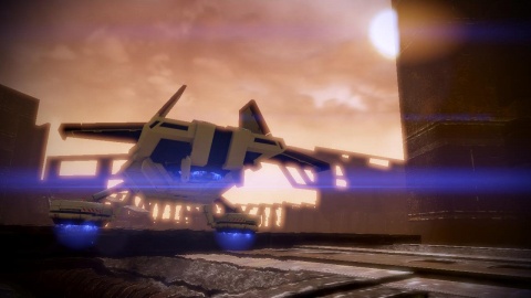 Mass Effect 2 Firewalker Hammerhead Landing