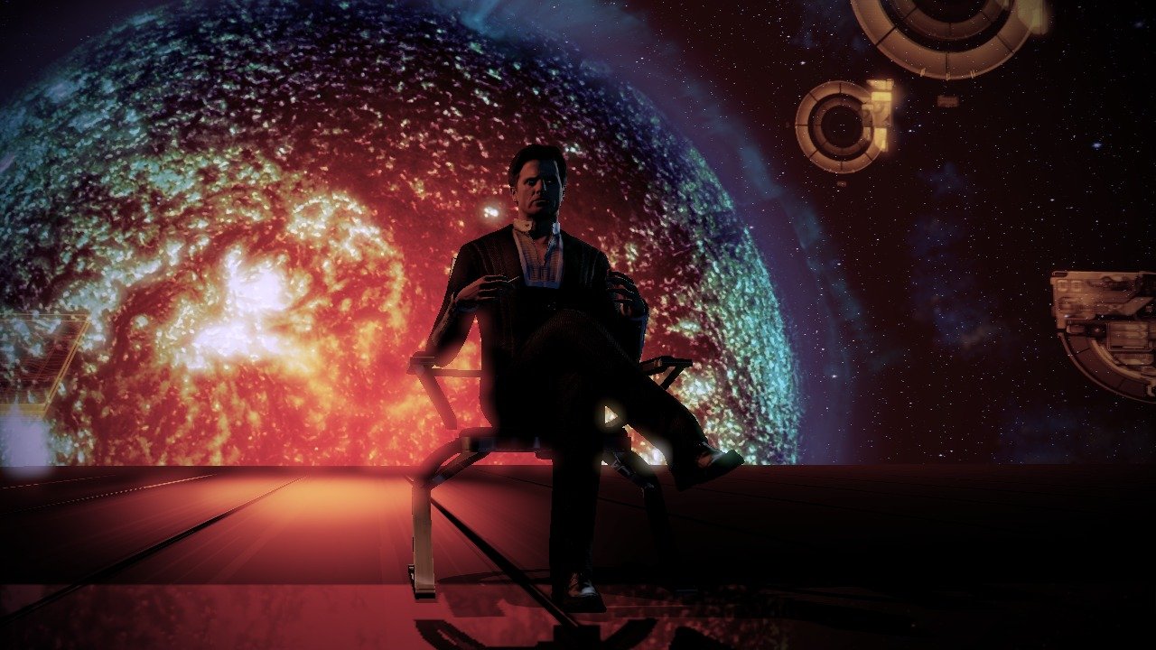 Mass Effect 2 Illusive man Martin Sheen