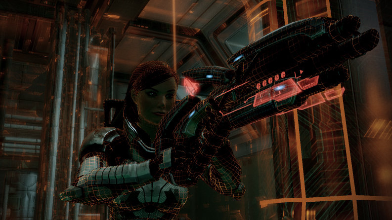 Mass Effect 2 Overlord Female Shepard Virtual Reality