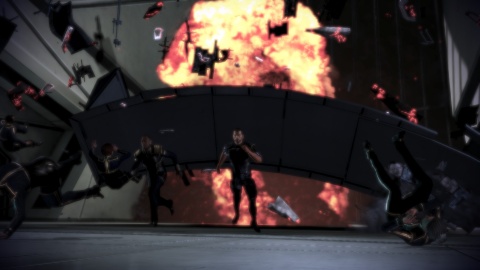 Mass Effect 3 Earth Reaper Explosion