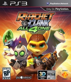 Ratchet and Clank all 4 one Cover