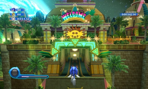 Sonic Colors Welcome