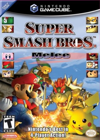 Super Smash Bros Melee Cover